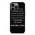 HOUSE OF CARDS QUOTES iPhone 13 Pro Case Cover