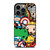 MARVEL COMIC CHARACTERS COLLAGE iPhone 13 Pro Case Cover