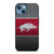 ARKANSAS RAZORBACKS FOOTBALL LOGO iPhone 13 Case Cover