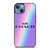 COACH NEW YORK VINTAGE RAINBOW iPhone 13 Case Cover
