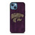 KANSAS STATE WILDCATS FOOTBALL LOGO iPhone 13 Case Cover