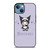 KUROMI CAT ANIME iPhone 13 Case Cover