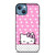LOVELY HELLO KITTY iPhone 13 Case Cover