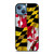 MARYLAND STATES FLAG iPhone 13 Case Cover