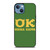 OOZMA KAPPA MONSTER INC LOGO iPhone 13 Case Cover OOZMA KAPPA MONSTER INC LOGO iPhone 13 Case Cover