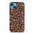 PINK LEOPARD GLITTER SKIN iPhone 13 Case Cover
