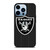 LAS VEGAS RAIDERS FOOTBALL TEXT iPhone 13 Pro Max Case Cover