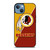 WASHINGTON REDSKIN EMBLEM iPhone 13 Case Cover