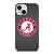 ALABAMA CRIMSON TIDE FOOTBALL METAL iPhone 13 Mini Case Cover