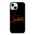 CHRISTIAN LOUBOUTIN RED LOGO iPhone 13 Mini Case Cover