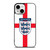 ENGLAND FOOTBALL THREE LIONS iPhone 13 Mini Case Cover