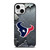 HOUSTON TEXAS BROKEN METAL iPhone 13 Mini Case Cover