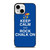 KEEP CALM AND ROCK CHALK KANSAS JAYHAWKS iPhone 13 Mini Case Cover