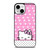 LOVELY HELLO KITTY iPhone 13 Mini Case Cover