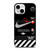 NIKE AIR JORDAN OFF WHITE STRIPES iPhone 13 Mini Case Cover
