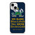 NOTRE DAME BLEED BLUE AND GOLD iPhone 13 Mini Case Cover