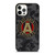 ATLANTA UNITED FC MLS BLACK CAMO iPhone 12 Pro Case Cover