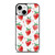 STRAWBERRY BRUSHED PATTERN iPhone 13 Mini Case Cover