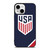 UNITED STATES SOCCER USMNT NAVY iPhone 13 Mini Case Cover