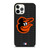 BALTIMORE ORIOLES BASEBALL BLACK iPhone 12 Pro Case Cover