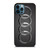 AUDI CAR METAL LOGO iPhone 12 Pro Max Case Cover