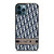 CHRISTIAN DIOR LOGO BLUE iPhone 12 Pro Max Case Cover