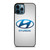 HYUNDAI SILVER LOGO iPhone 12 Pro Max Case Cover