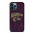 KANSAS STATE WILDCATS FOOTBALL LOGO iPhone 12 Pro Max Case Cover