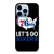 LETS GO PHILADELPHIA 76ERS NBA BASKETBALL 2 iPhone 13 Pro Max Case Cover