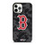 BOSTON RED SOX BASEBALL BLACK CAMO iPhone 12 Pro Case Cover
