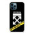 OFF WHITE YELLOW LABEL iPhone 12 Pro Max Case Cover