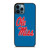 OLE MISS UNIVERSITY FOOTBALL iPhone 12 Pro Max Case Cover