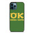 OOZMA KAPPA MONSTER INC LOGO iPhone 12 Pro Max Case Cover