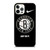 BROOKLYN NETS NBA BASKETBALL LOGO 3 iPhone 12 Pro Case Cover
