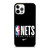 BROOKLYN NETS NBA BASKETBALL LOGO iPhone 12 Pro Case Cover