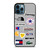SKATEBOARD BRAND STICKER COLLAGE iPhone 12 Pro Max Case Cover
