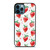 STRAWBERRY BRUSHED PATTERN iPhone 12 Pro Max Case Cover