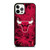 CHICAGO BULLS BASKETBALL NBA FIRE iPhone 12 Pro Case Cover