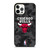 CHICAGO BULLS BLACK CAMO iPhone 12 Pro Case Cover