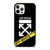 OFF WHITE YELLOW LABEL iPhone 12 Pro Case Cover