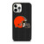 CLEVELAND BROWNS FOOTBALL TEXT iPhone 12 Pro Case Cover