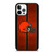 CLEVELAND BROWNS NFL METAL STRIPE iPhone 12 Pro Case Cover