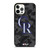 COLORADO ROCKIES BASEBALL BLACK CAMO iPhone 12 Pro Case Cover