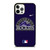 COLORADO ROCKIES MLB BASEBALL NIKE iPhone 12 Pro Case Cover
