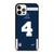 DALLAS COWBOYS DAK PRESCOTT 4 NFL NIKE iPhone 12 Pro Case Cover