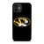 MISSOURI TIGERS FOOTBALL LOGO iPhone 12 Mini Case Cover