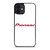 PIONEER LOGO iPhone 12 Mini Case Cover