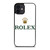 ROLEX WATCHES LOGO iPhone 12 Mini Case Cover