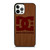 DC SHOES SKATEBOARD WOODEN LOGO iPhone 12 Pro Case Cover