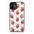 STRAWBERRY BRUSHED PATTERN iPhone 12 Mini Case Cover